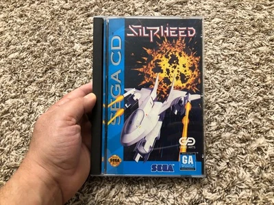 Silpheed (Sega CD, 1993) Complete CIB Instructions & Registration - TESTED - Image 1 of 4