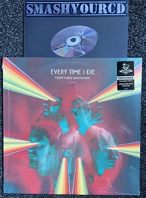 EVERY TIME I DIE - FROM PARTS UNKNOWN(NEWBURY COMICS LEMON & APPLE SPLATTER/500) - Image 1 of 3