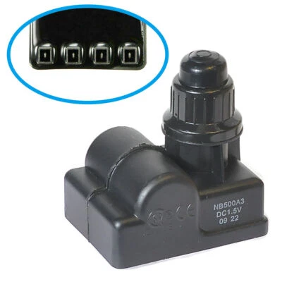 Universal 4 Outlet AA Push Button Battery Ignitor BBQ Gas Grill Spark Generator - Image 1 of 4