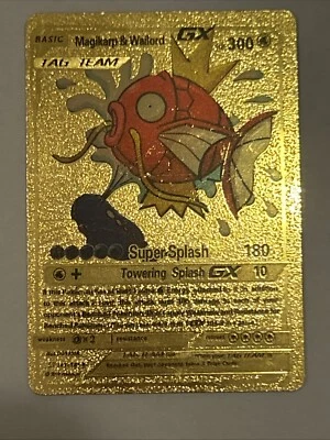 Pokemon Magikarp & Wailord GX Gold Foil - Image 1 of 2