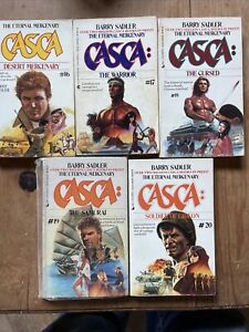 Casca by Barry Sadler 5 novels 16-20