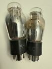 Pair 6J5-G Vacuum Tubes - 1930's St Bottle Globes Philco And Tungsol