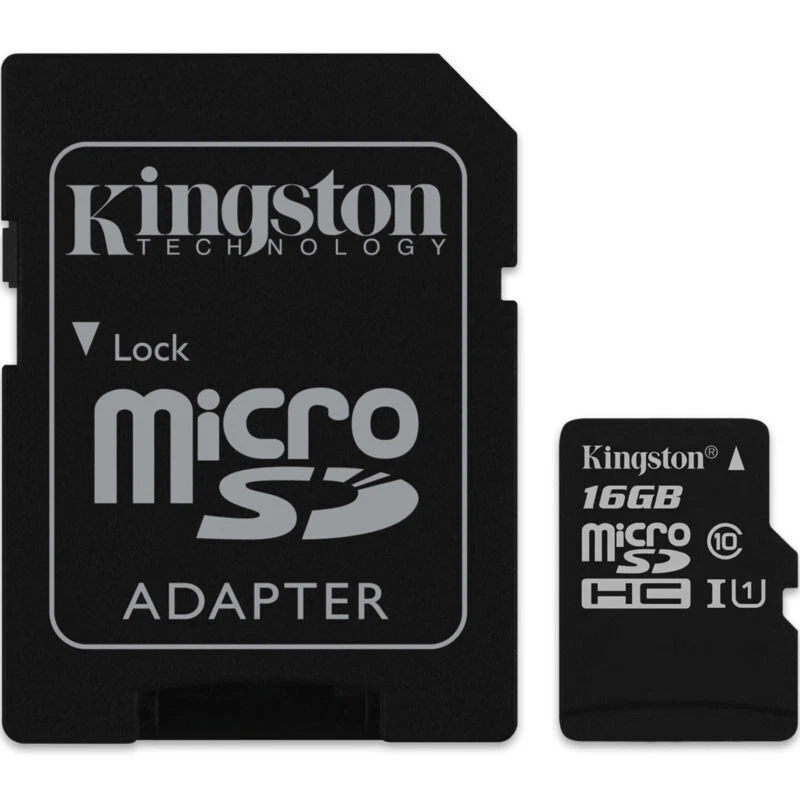Kingston 16 GB Micro SD SDHC TF-Speicherkarte Klasse 10 Memory Card für GPS - Image 1 of 1