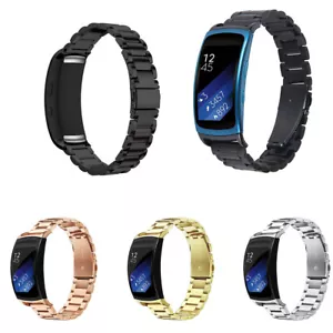 Correa de correa de reloj de pulsera de acero inoxidable para Samsung Gear Fit 2 SM-R360 - Imagen 1 de 24