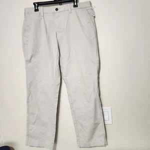 Sonoma Pants For Men Size 38x20 Straight Flexwear Color Ivory B1 - Picture 1 of 15