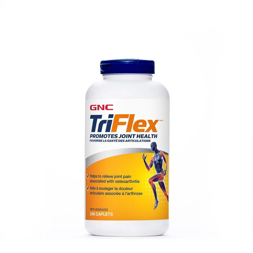 GNC Triflex Salud Articular Aliviar el Dolor Promueve Cartílago Saludable 240 un. NUEVO Foto 1 de 1