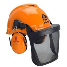 Forsthelm Kombinationen 3M PELTOR® Waldarbeiter Helm Gehörschutz Gesichtschutz