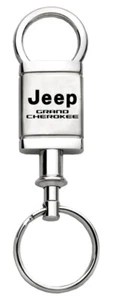 Jeep Grand Cherokee Satin Valet Keychain (Chrome) - Bild 1 von 2
