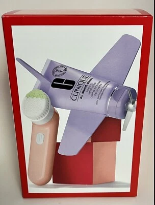 Clinique Limited Edition Sonic Purifying System cleansing brush with facial soap - Image 1 of 3