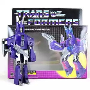 Transform G1 Reissue DECEPTION CYCLONUS Robots Christmas Toys BOXED - Picture 1 of 9