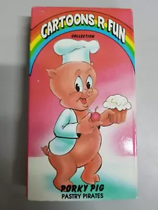 Porky Pig - Pastry Pirates (VHS 1989) Cartoons R Fun Collection - Picture 1 of 2
