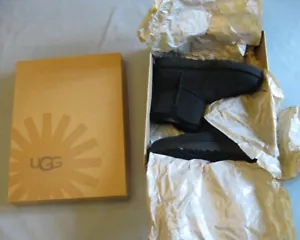 UGG Mini Bailey Button NEU Stiefel; Gr. 8; Damen schwarz; 3352 neu im Karton - Bild 1 von 11