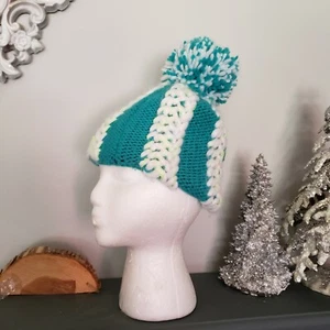 SPYDER WINTER BEANIE HATWOMENS GIRLS Ski toboggin POM TOP KNIT - Picture 1 of 4