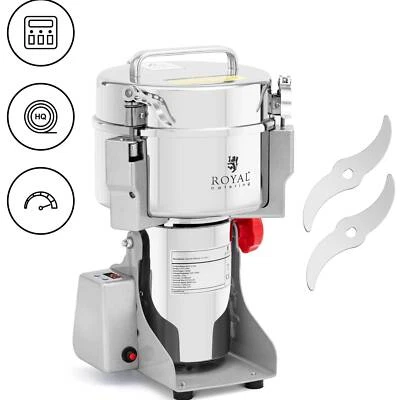 Macinino professionale elettrico digitale 2000 g 21 x 9,5 cm 3400 W - Immagine 1 di 4