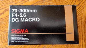 Sigma 70–300 mm F4 – 5,6 DG Makro Nikon Kamera Objektiv (NEUWERTIG) # 505 - Bild 1 von 12