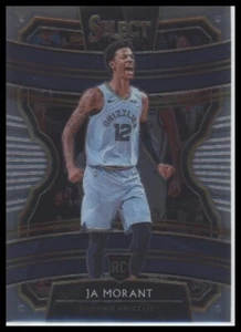 Tarjeta de novato 2019-20 Panini Select #72 Ja Morant RC Concourse - Imagen 1 de 2
