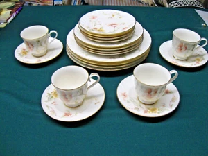 4 PLACE SETTING FINE GORHAM CHINA -SIMPLY GORGEOUS! - RARE - Picture 1 of 14
