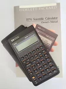HP 42S Calculator w/ Manual and Case - Picture 1 of 7
