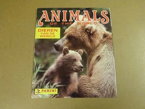PANINI ALBUM KOMPLEET / ANIMALS OF THE WORLD / DIEREN VAN DE WERELD - Picture 1 of 7