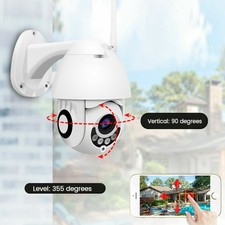 Telecamera PTZ 1080p Full HD Esterna IP Camera motorizzata IR WiFi Webcam