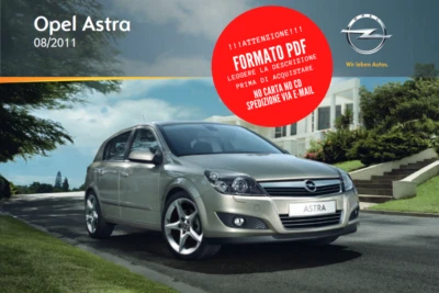 Libretto manuale istruzioni uso e manutenzione in PDF Opel Astra H 2004 > 2011 - Immagine 1 di 4