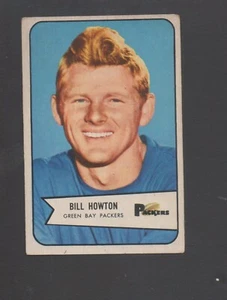 1954 Bowman Football Card #34 Bill Howton-Green Bay Packers Ex Card - Picture 1 of 1