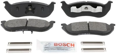Pastillas de freno de cerámica azul con herrajes traseras para Ford Explorer Bosch 2002-2005 Foto 1 de 4