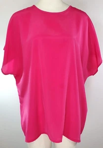 Vintage Liz Baker Top - Size 2X - Pink - Buttons in Back - Picture 1 of 14