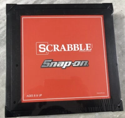 New Snap-On Tools Edition Scrabble Board Game Hasbro Licensed SSX21P125 - Image 1 of 2