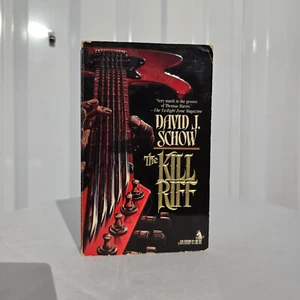 The Kill Riff by David J. Schow - Rare MMPB Tor Horror - Paperbacks from Hell - Picture 1 of 4