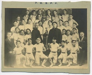 G038 Photographie vintage Fédération gymnastique et sportive des patronages 1900 - Picture 1 of 1