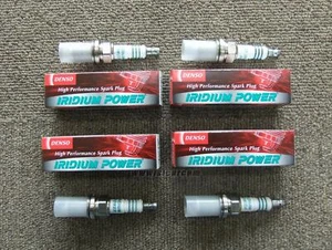 DENSO IRIDIUM POWER ZÜNDKERZE M14X19MM SET X4 FÜR TOYOTA VITZ NCP95 IK16 - Bild 1 von 10