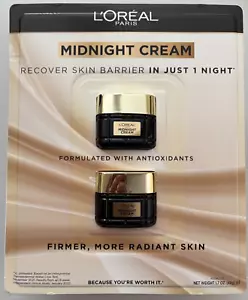 L'Oreal Paris Age Perfect Zellerneuerung Mitternachtscreme 1,7 oz (48g) 2er Pack versiegelt - Bild 1 von 6