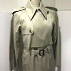 Unused Celine Trench Coat Mastic Double Face Outer Long Coat Beige 28V36 6073