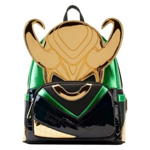 Mini mochila Loungefly Marvel Shine Loki nueva con etiquetas - Imagen 1 de 6