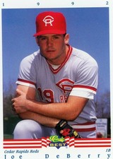 1992 Classic Best AA #46 - Joe DeBerry - Cedar Rapids Red