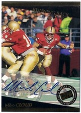 1999 Press Pass - Autographs - #NNO - Mike Cloud (Boston College Eagles)