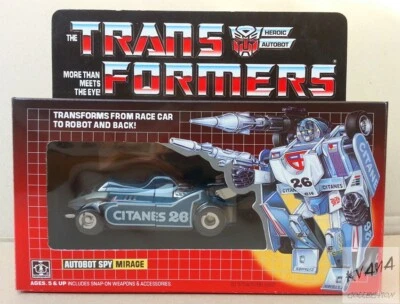 Transformers Reissue G1 MIRAGE MISB - Image 1 of 4