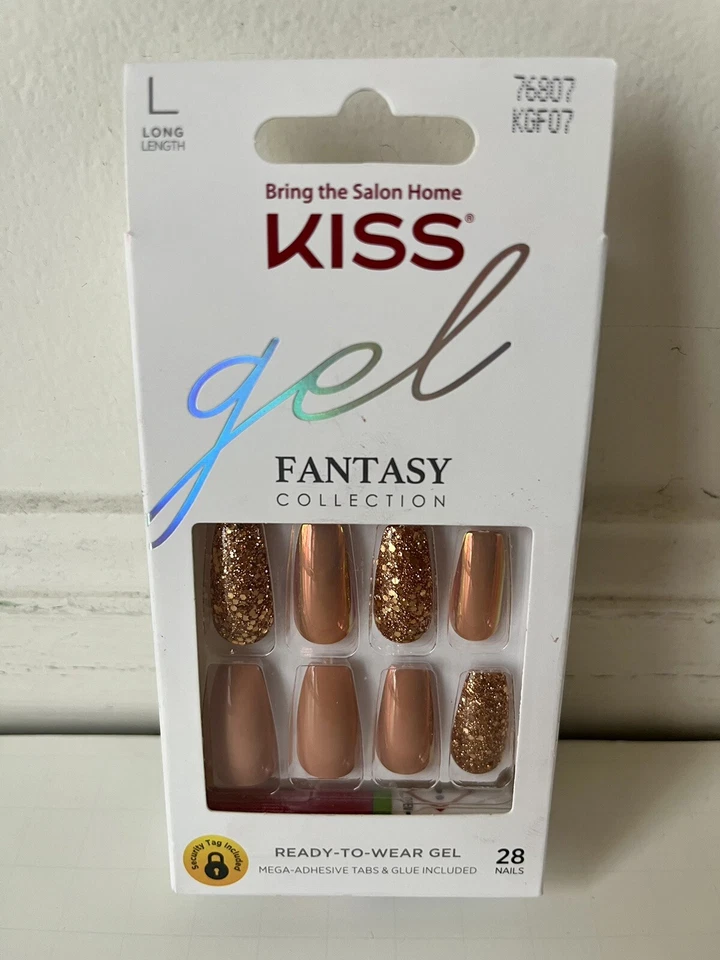 KISS Glam Fantasy Special/Diamond FX Effect Nails (KGF07) - Image 1 of 3