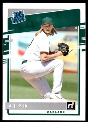 2020 DONRUSS RATED ROOKIE A.J. PUK R21 - Image 1 of 2