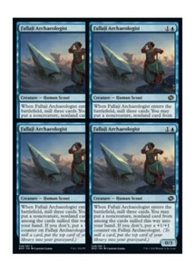 MTG - 4x FALLAJI ARCHAEOLOGIST - The Brothers' War (C) - Foto 1 di 1