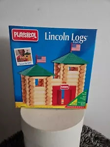 Playskool Lincoln Logs Fort. 90 piezas de 3 en adelante - Imagen 1 de 6