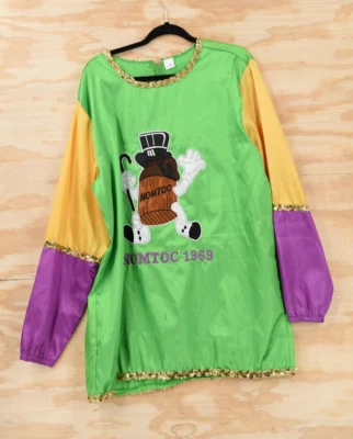 Krewe of NOMTOC Mardi Gras 2023 New Orleans Authentic Float Rider Costume Medium - Image 1 of 4