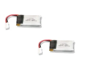 Hubsan X4 H107D 3.7v 350mAh 25c Lipo Battery Pack 2 Pack - Picture 1 of 5