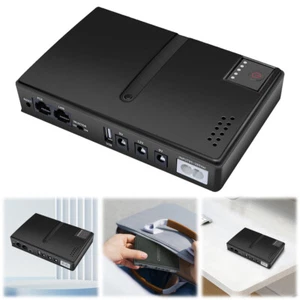 DC1018L Mini tragbare USV-Backup-Netzteile 5 V 9 V 12 V für WLAN-Router-Kamera - Bild 1 von 18