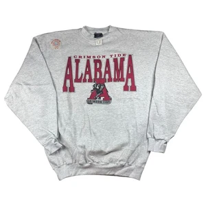 Vintage Alabama Crimson Tide Sweatshirt Sz XL DEADSTOCK with Tags Made In USA - Picture 1 of 7