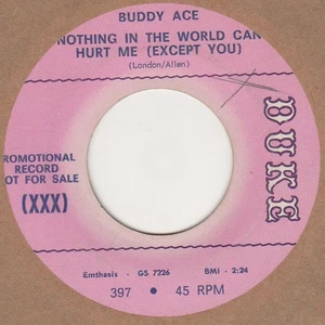 Buddy Ace Nothing In The World Can Hurt Me (Except You)  Duke DEMO Soul Northern - Bild 1 von 1