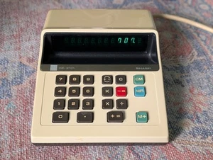 Vintage Sharp CS-2101 Electronic Calculator – 12 Digit VFD – Working – 1970s - Afbeelding 1 van 7