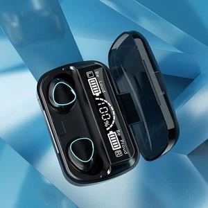 M10 Wireless Bluetooth TWS Earbuds Mini Touch Sports Earphones with Charging Box - Picture 1 of 14