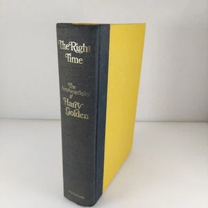 The Right Time: An Autobiography of Harry Golden 1969 G.P. Putnam's Sons HC - Bild 1 von 13